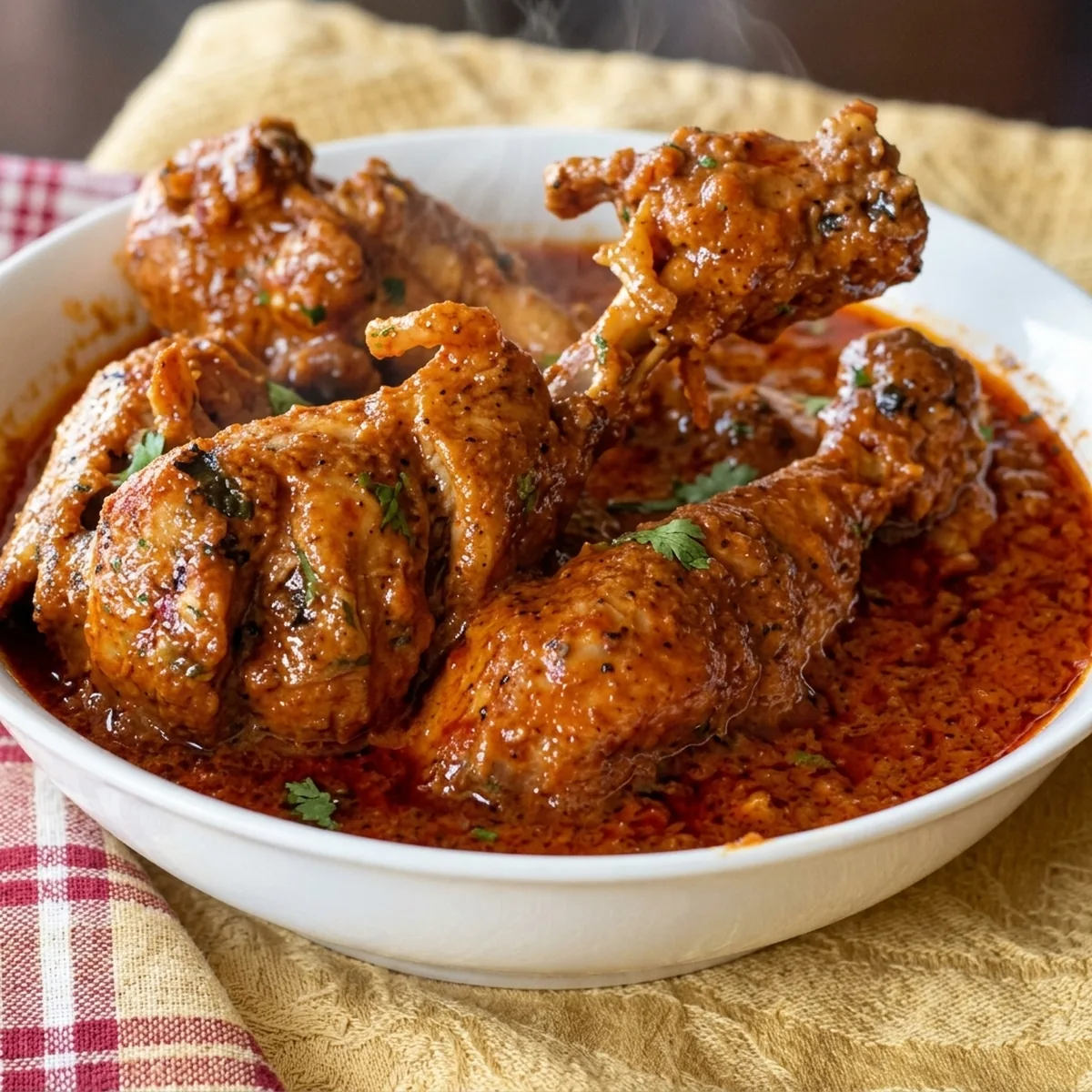 Butter Chicken – classic North Indian curry at Green Chili Crowfoot, Calgary